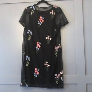 Reitman’s Flower-embroidered dress